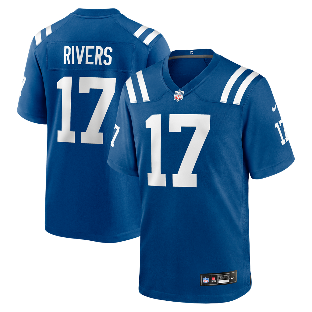 Indianapolis Colts Philip Rivers Nike Game Jersey - Royal