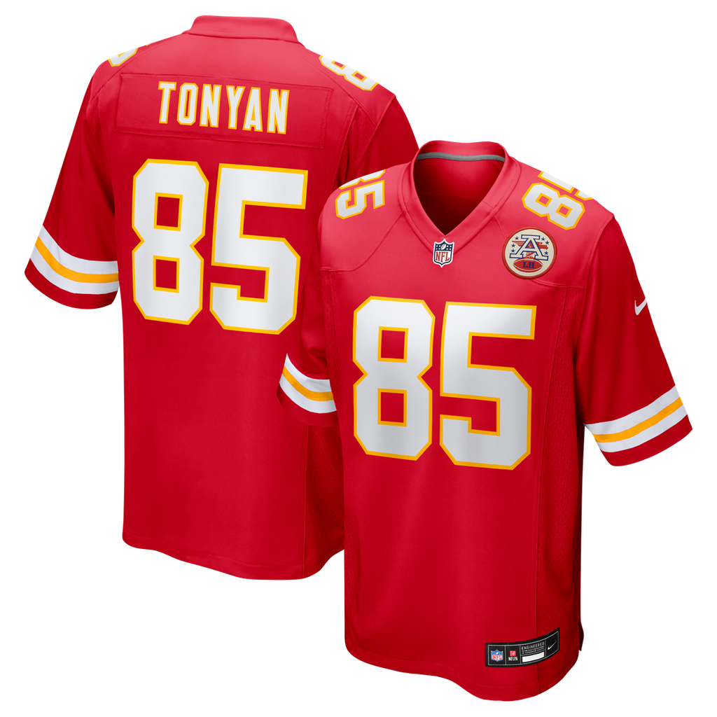 Kansas City Chiefs Robert Tonyan Nike Team Game Jersey - Red