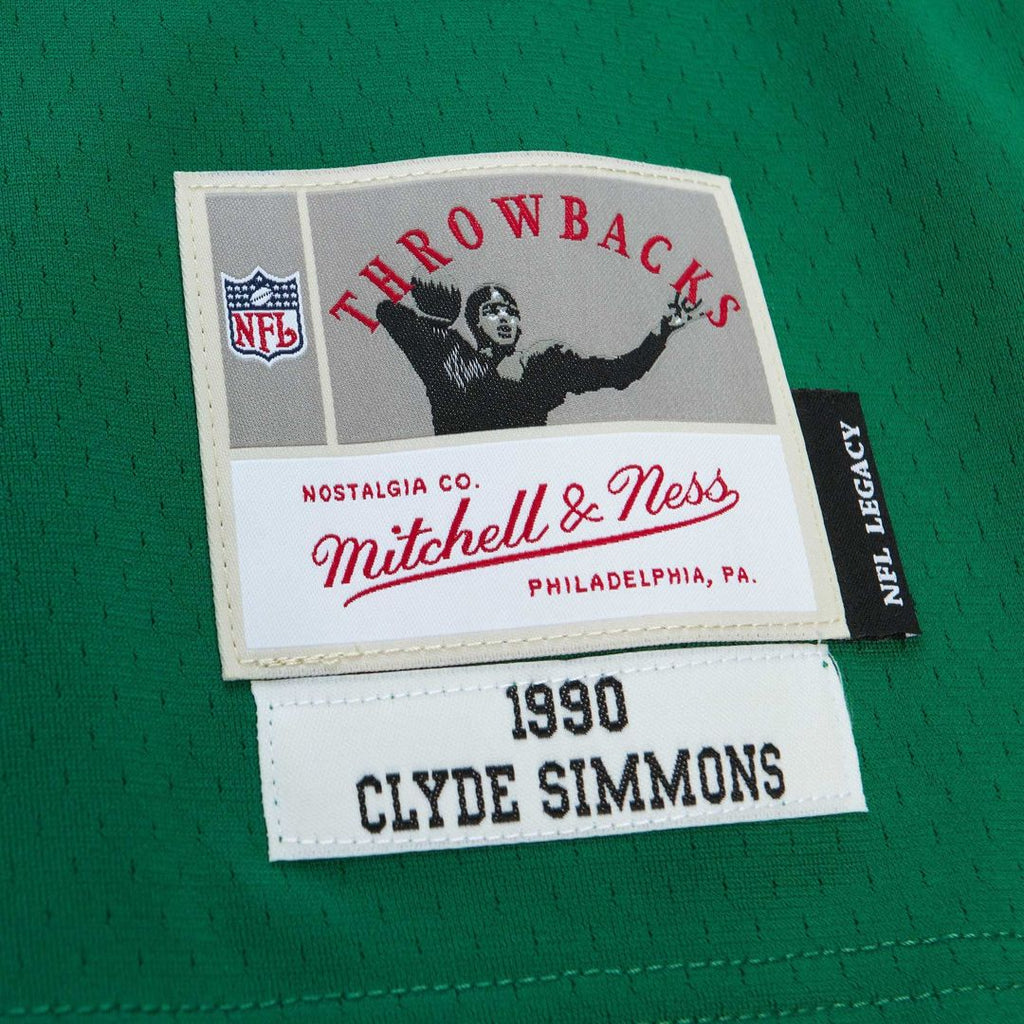 Philadelphia Eagles Clyde Simmons Mitchell & Ness Legacy Replica Jersey - Kelly Green