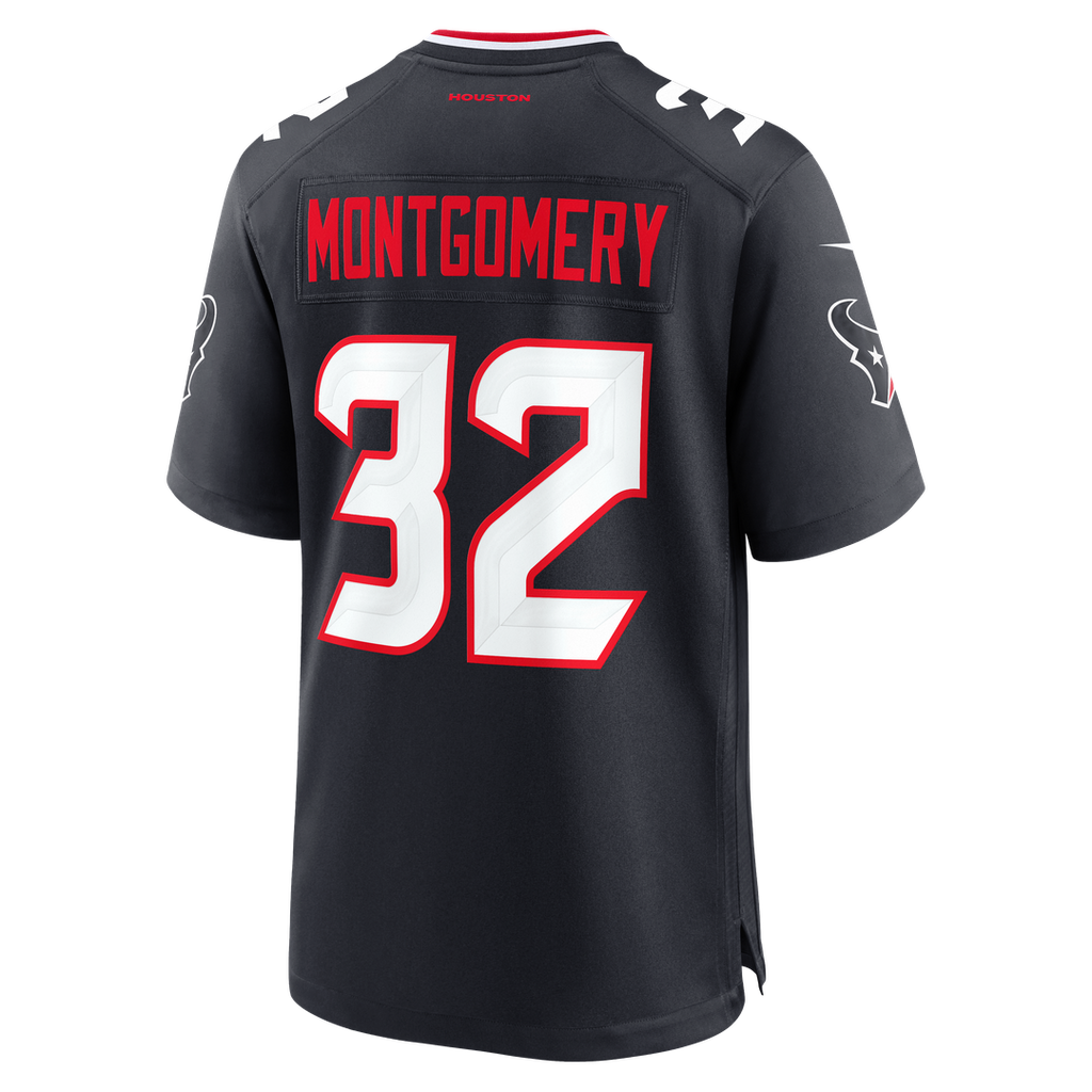 Houston Texans David Montgomery Nike Game Jersey - Navy