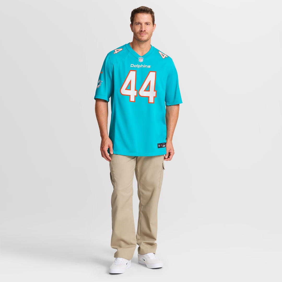 Miami Dolphins Chop Robinson Nike Player Game Jersey - Aqua
