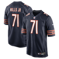 Chicago Bears Jedrick Wills Jr. Nike Team Game Jersey - Navy
