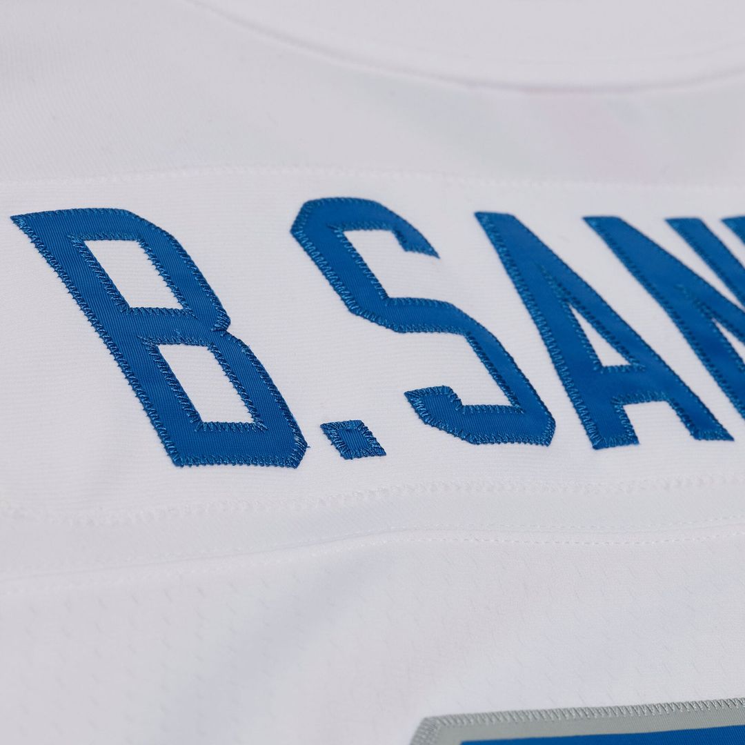 Detroit Lions Barry Sanders Mitchell & Ness 1989 Legacy Replica Player Jersey - White