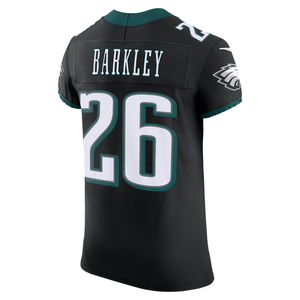 Philadelphia Eagles Saquon Barkley Nike Alternate Vapor F.U.S.E. Elite Jersey - Black