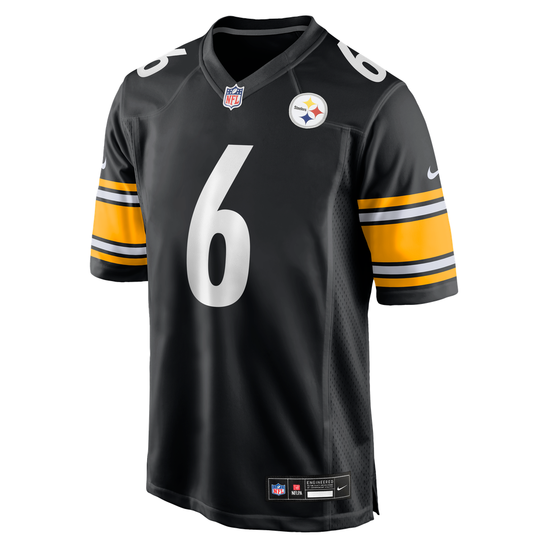 Pittsburgh Steelers Patrick Queen Nike Alternate 1933 Throwback Game Jersey - Gold