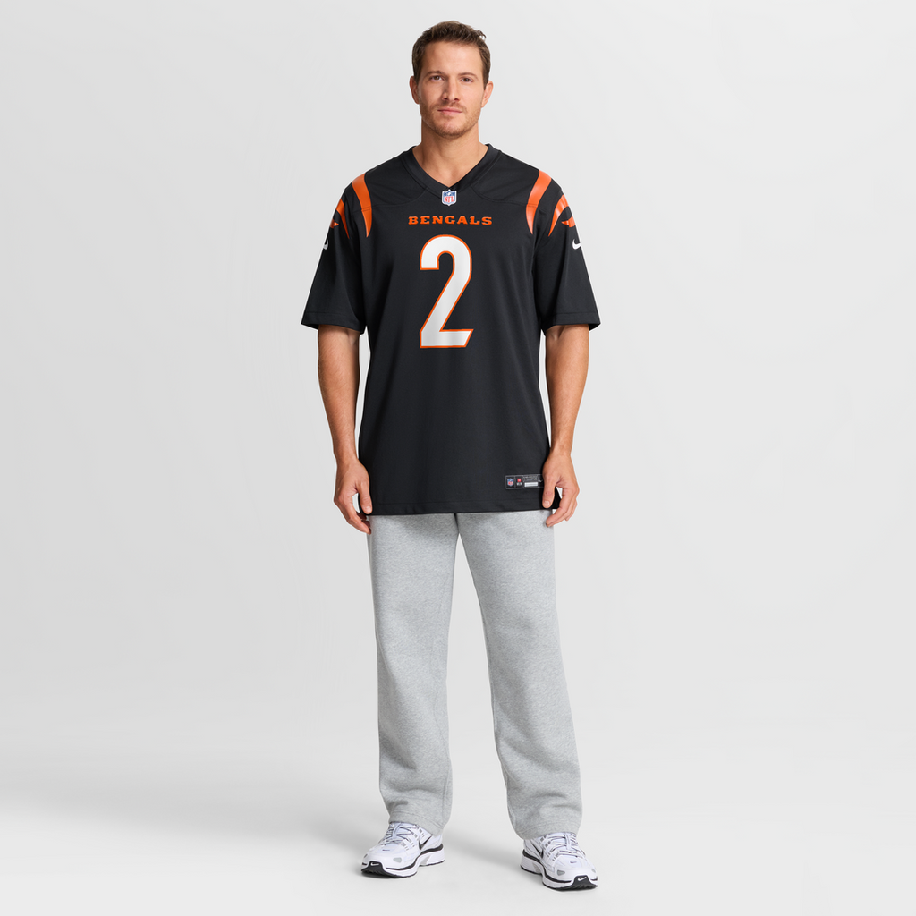 Cincinnati Bengals Evan McPherson Nike Game Jersey - Black