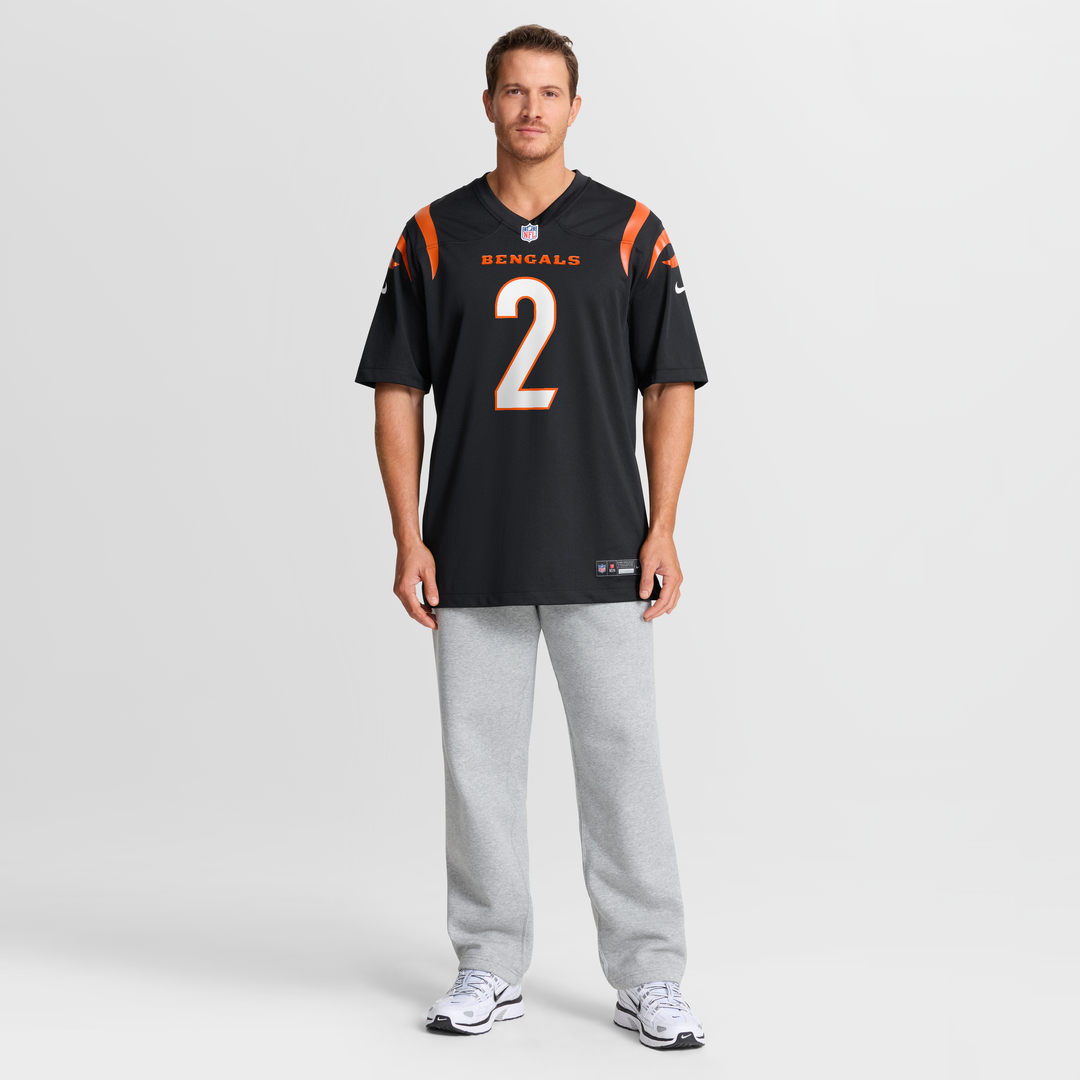 Cincinnati Bengals Evan McPherson Nike Game Jersey - Black