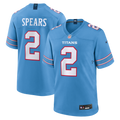 Tennessee Titans Tyjae Spears Nike Game Jersey - Light Blue