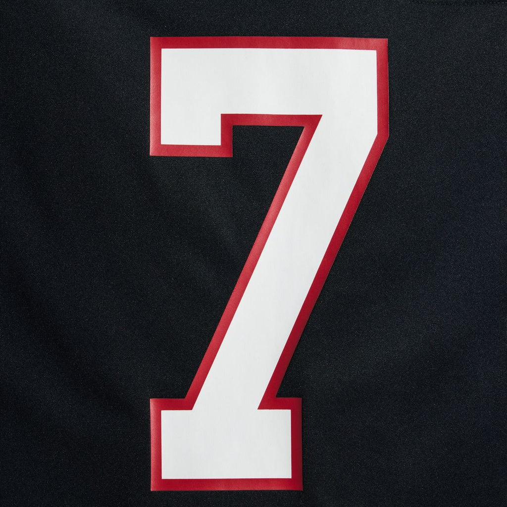 Atlanta Falcons Bijan Robinson Nike Throwback Game Jersey - Black