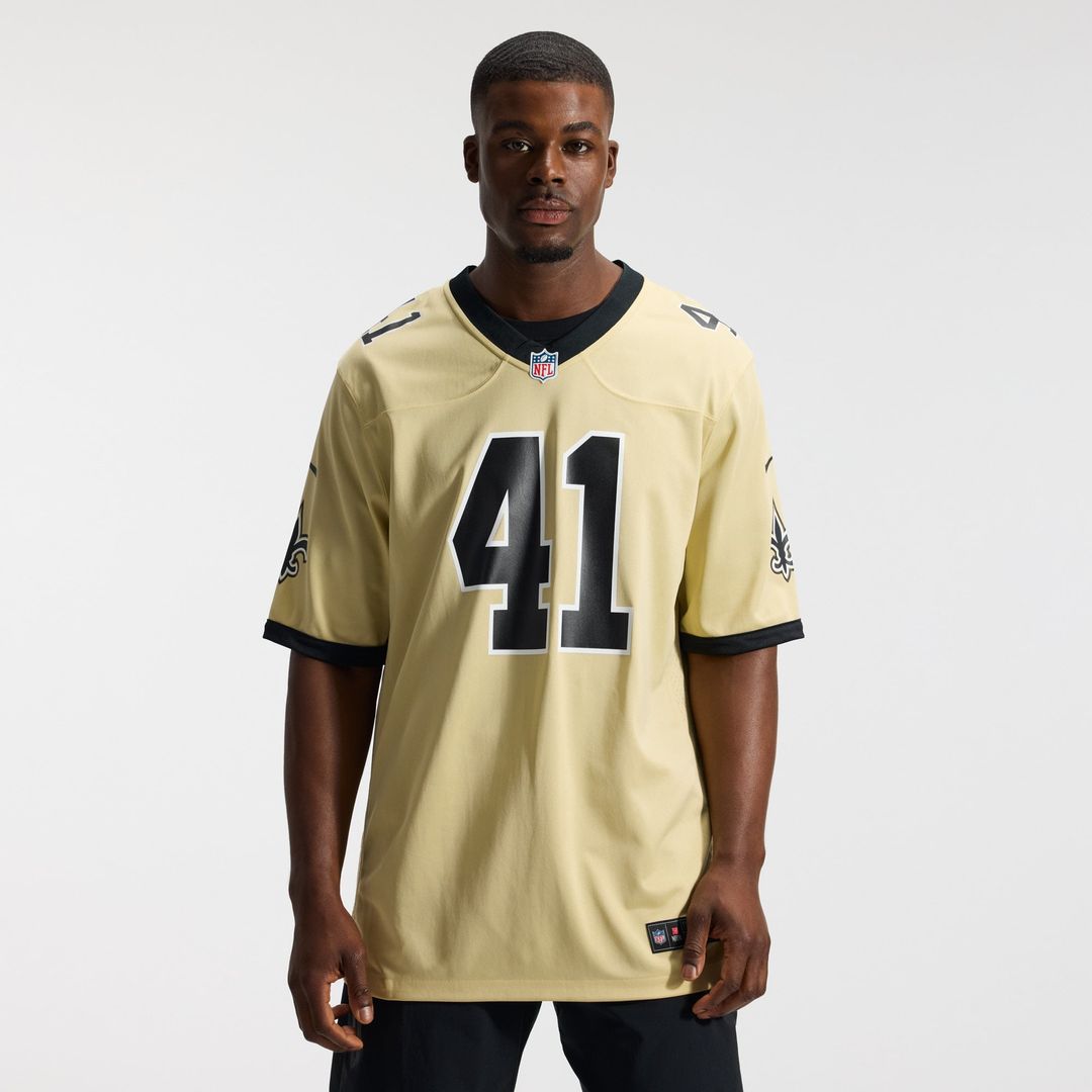 New Orleans Saints Alvin Kamara Nike Alternate Game Jersey - White
