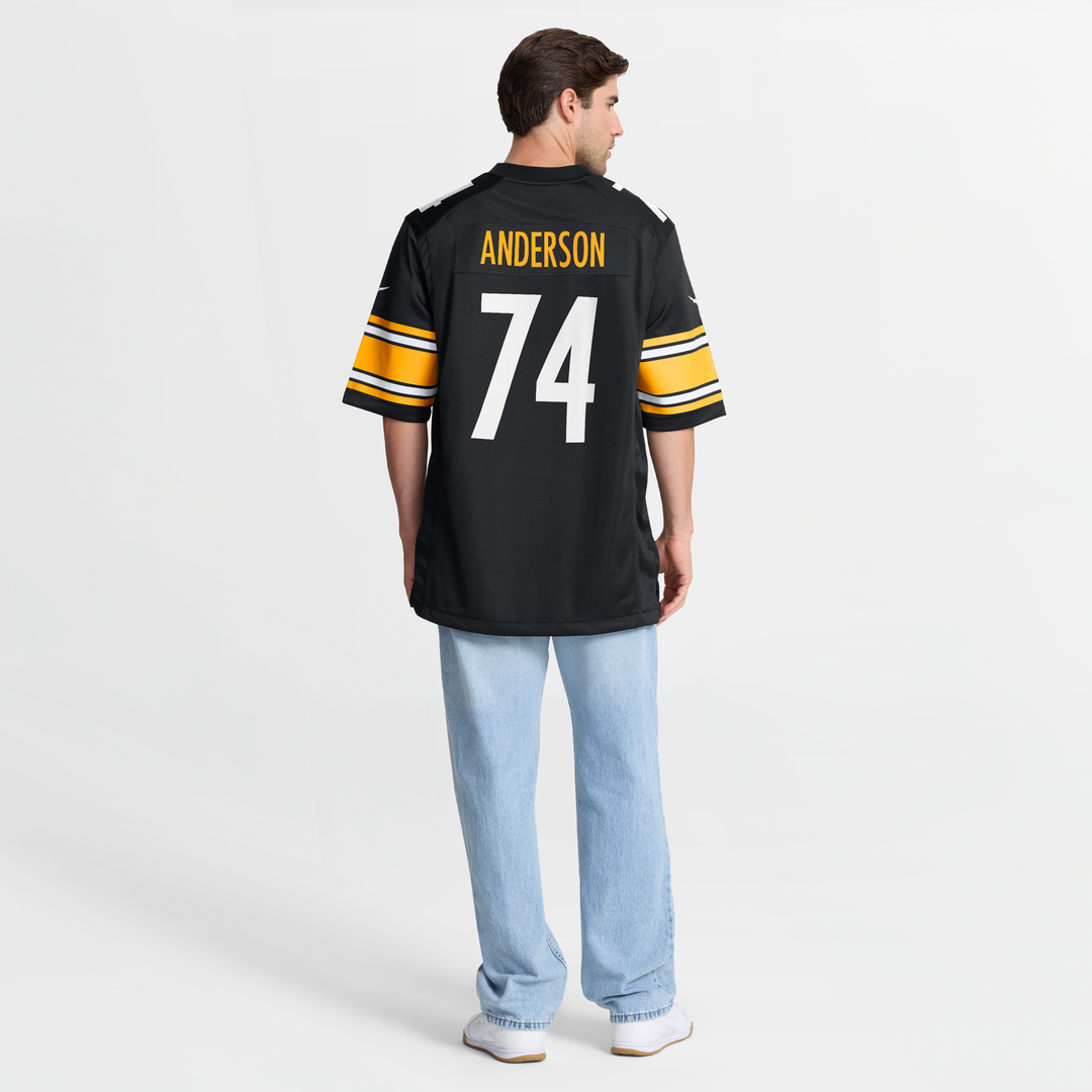Pittsburgh Steelers Spencer Anderson Nike Game Jersey - Black