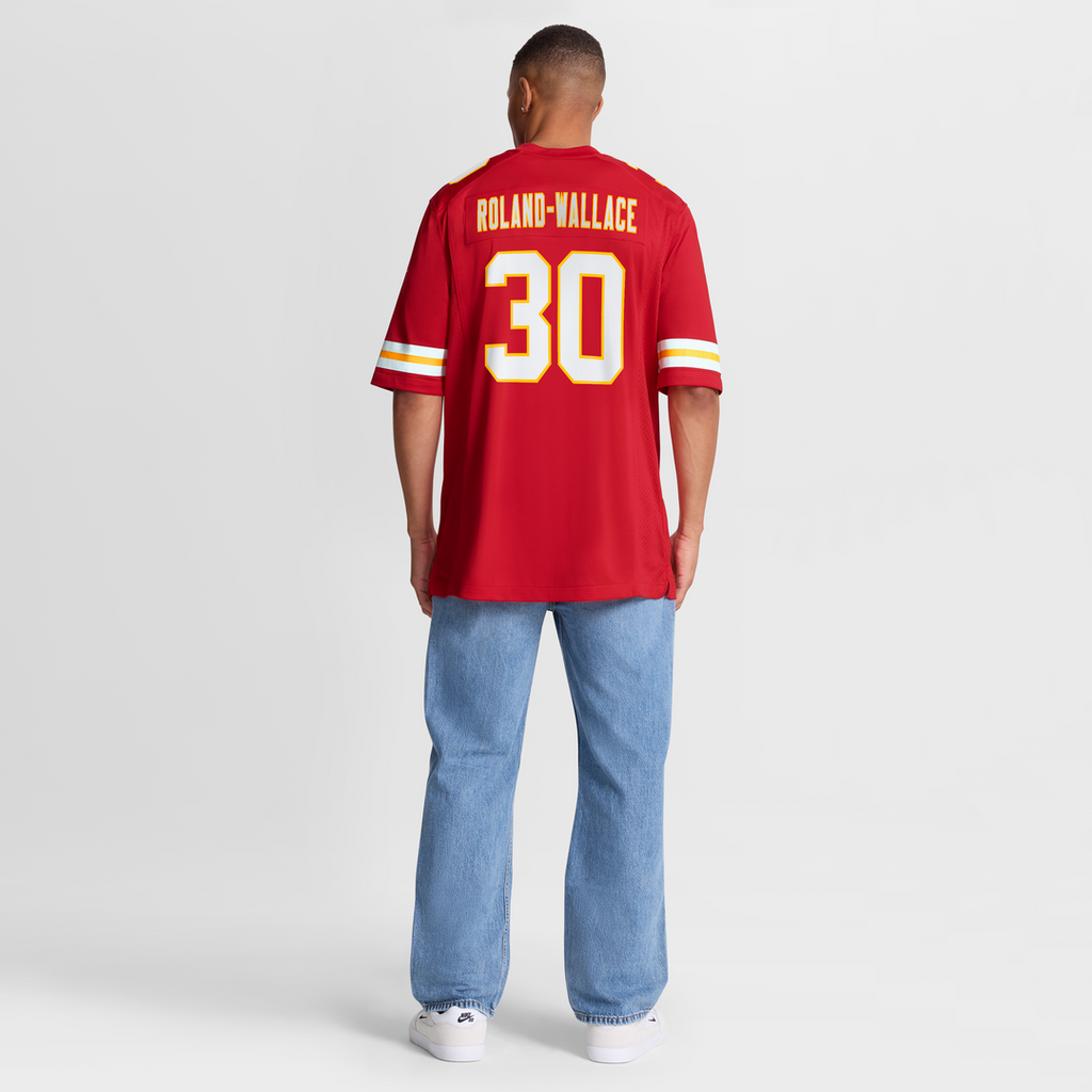 Kansas City Chiefs Chris Roland-Wallace Nike Game Jersey - Red