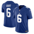 New York Giants Jaxson Dart Nike Team Vapor F.U.S.E. Stitched Limited Jersey - Royal