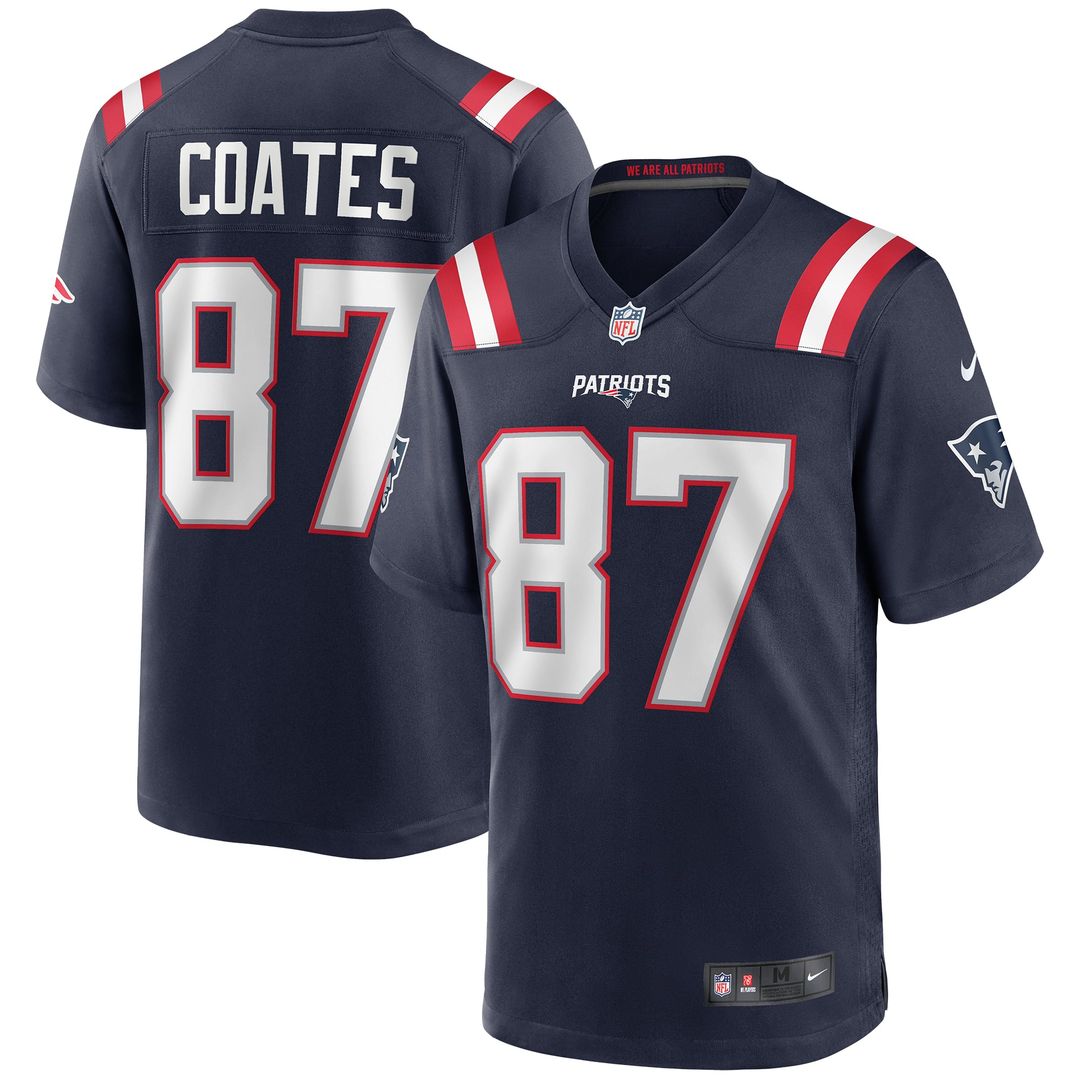 New England Patriots Ben Coates Nike Game Retired Player Jersey - Navy