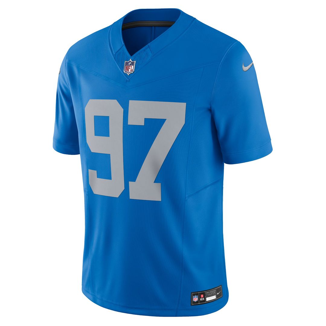 Detroit Lions Aidan Hutchinson Nike Vapor F.U.S.E. Alternate Limited Jersey - Blue