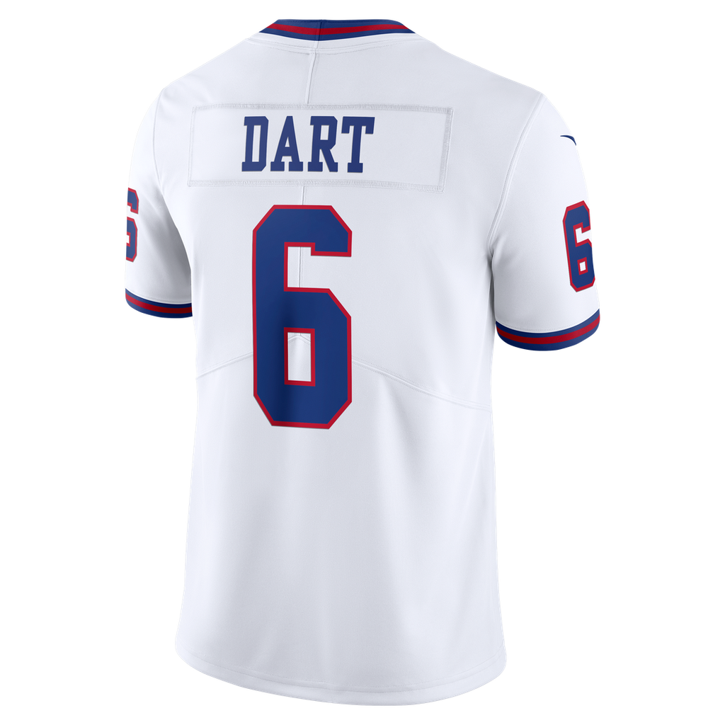 New York Giants Jaxson Dart Nike Legacy Vapor Untouchable Stitched Limited Jersey - Royal