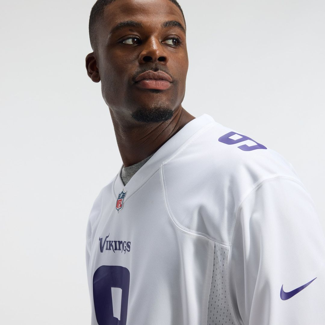 Minnesota Vikings J.J. McCarthy Nike 2nd Alternate Player Game Jersey - Purple