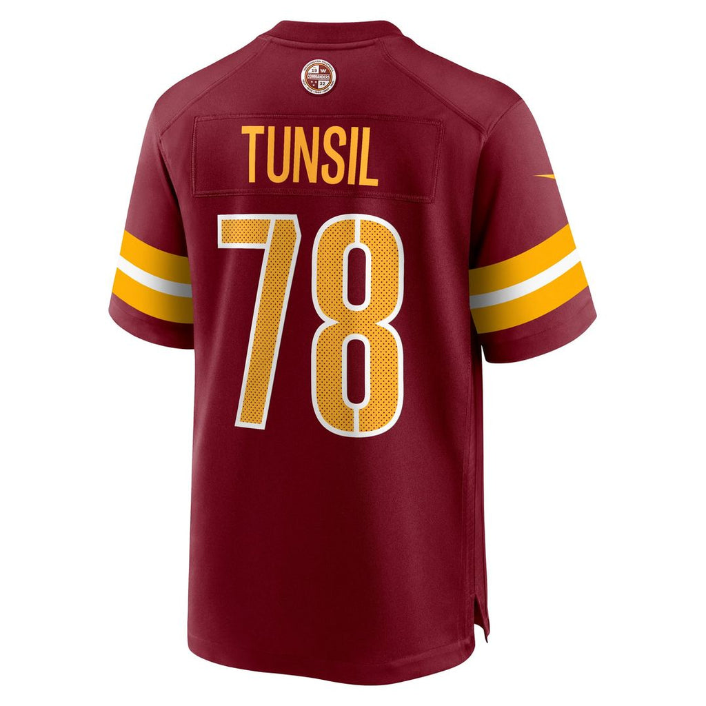 Washington Commanders Laremy Tunsil Nike Team Game Jersey - Burgundy