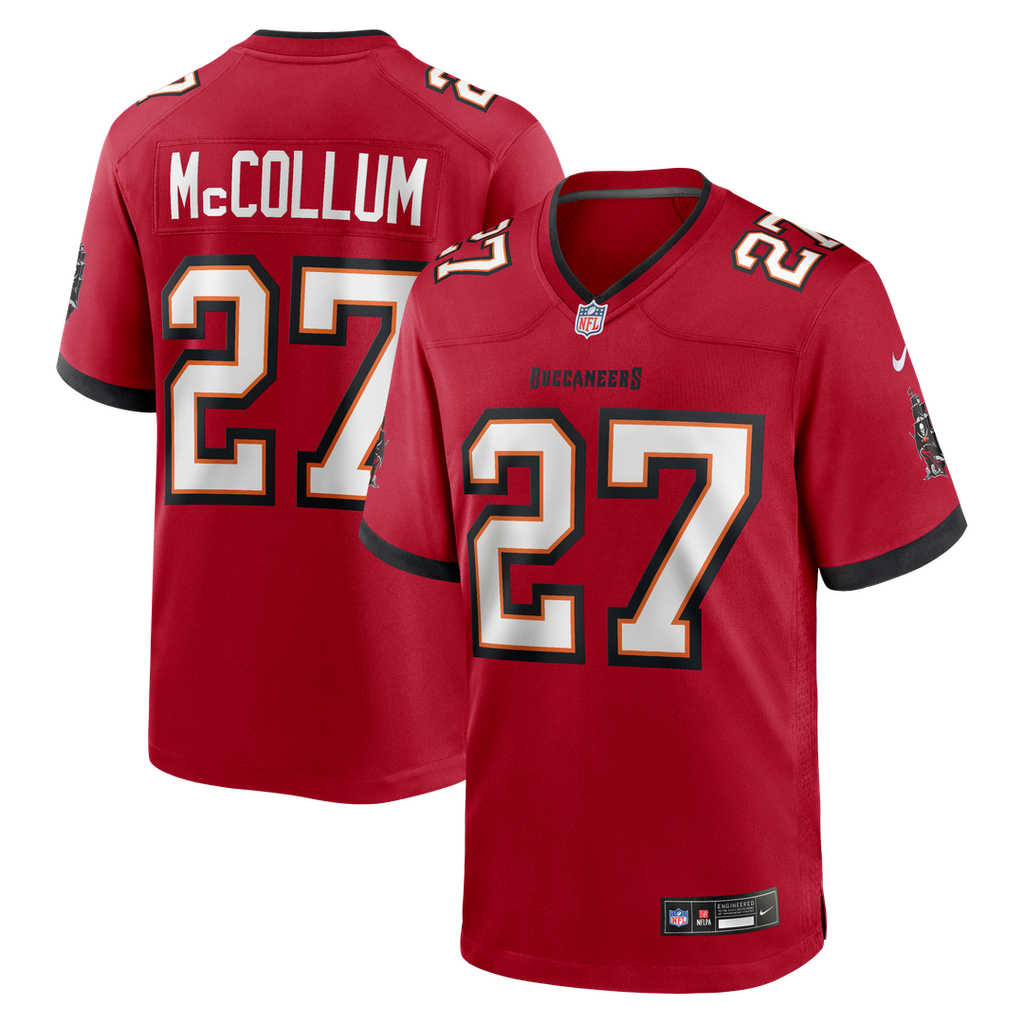 Tampa Bay Buccaneers Zyon McCollum Nike Game Player Jersey - Red