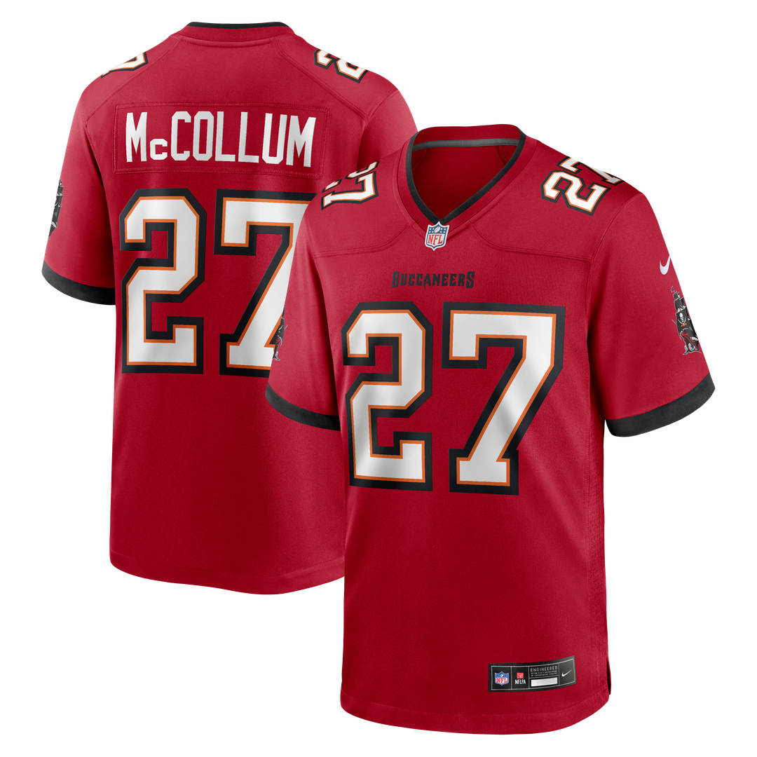 Tampa Bay Buccaneers Zyon McCollum Nike Game Player Jersey - Red