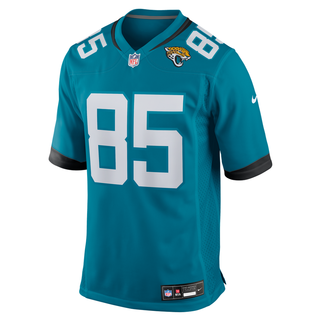 Jacksonville Jaguars Brenton Strange Nike Team Game Jersey - Teal