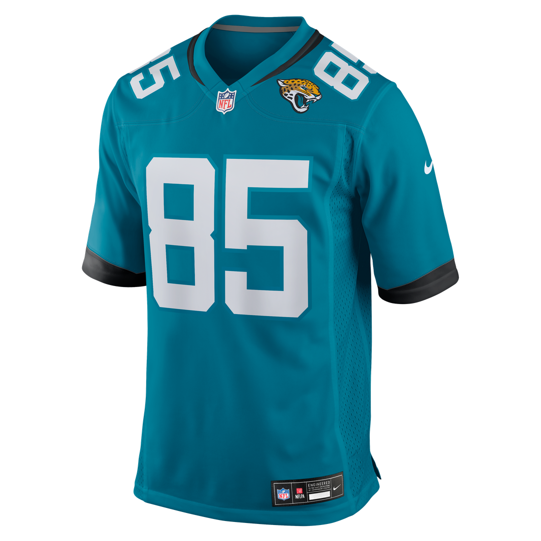 Jacksonville Jaguars Brenton Strange Nike Team Game Jersey - Teal
