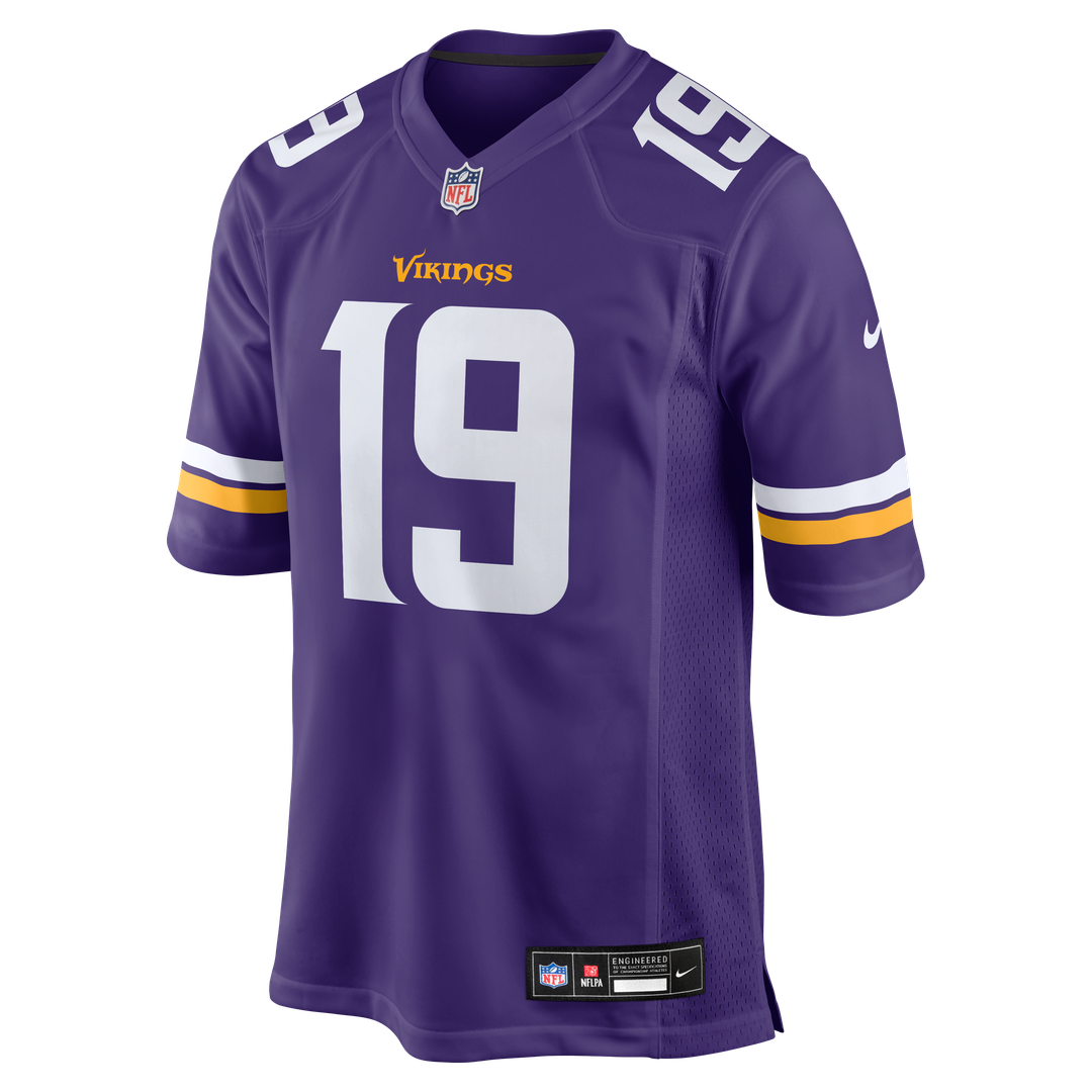 Minnesota Vikings Sean Mannion Nike Game Jersey - Purple