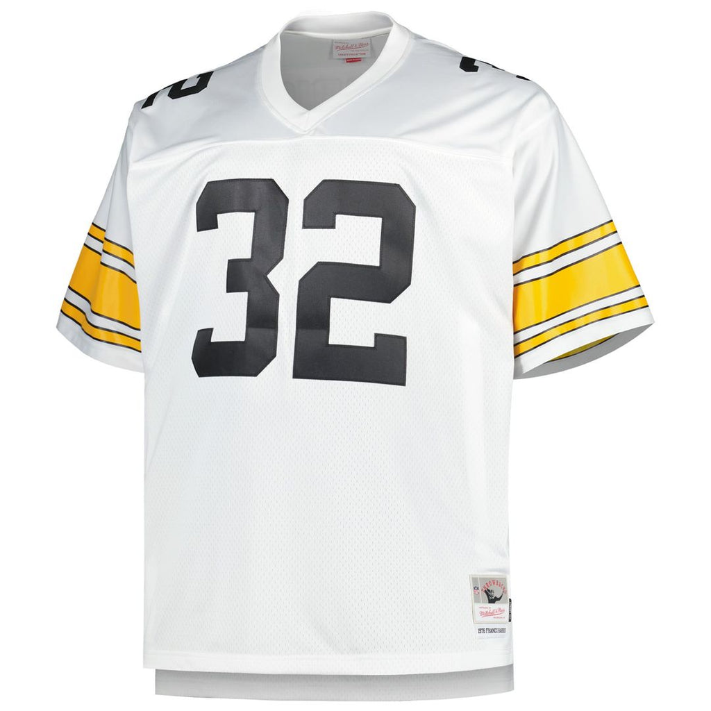 Pittsburgh Steelers Franco Harris Mitchell & Ness Big & Tall 1976 Legacy Retired Player Jersey - Black