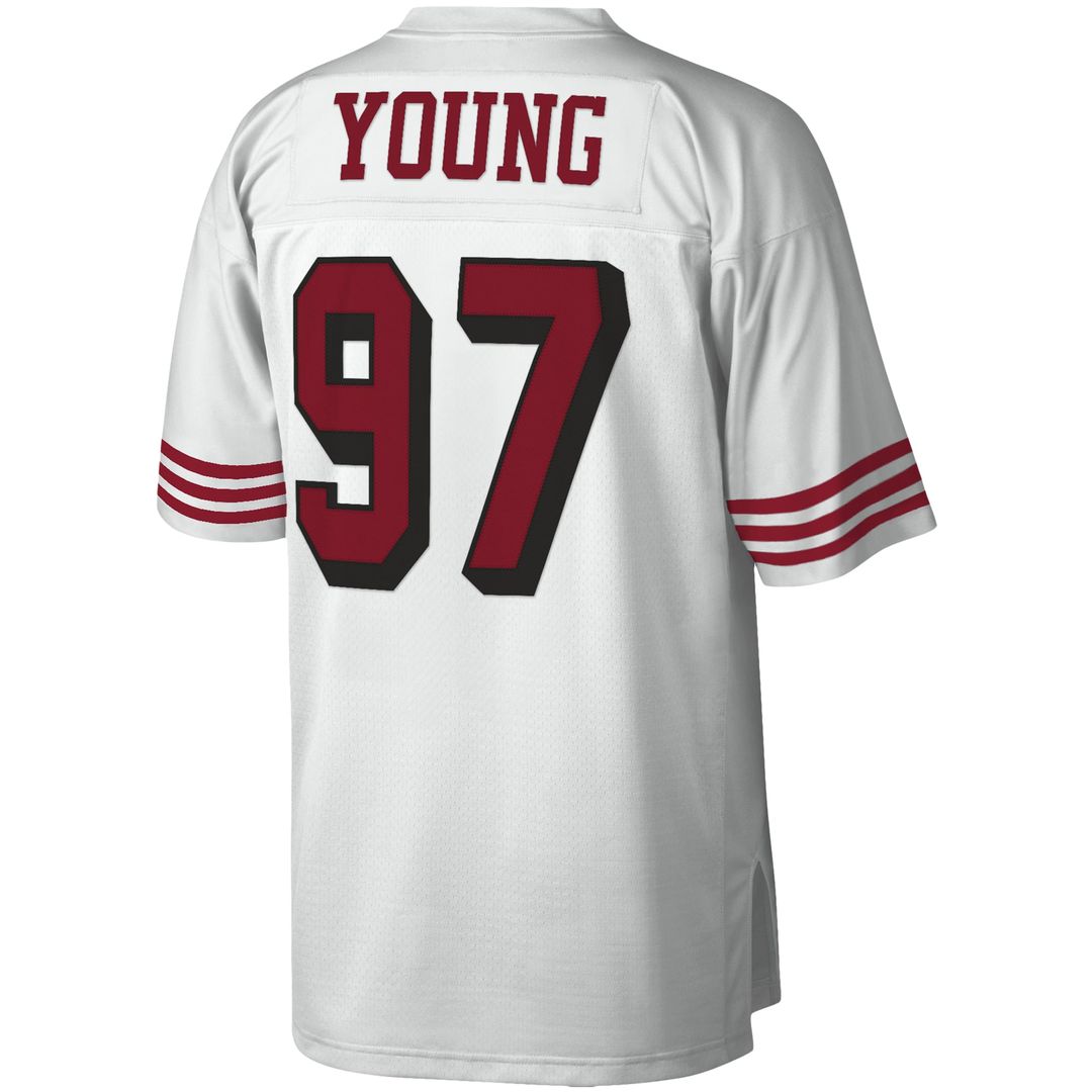 San Francisco 49ers Bryant Young Mitchell & Ness Legacy Replica Jersey - Scarlet