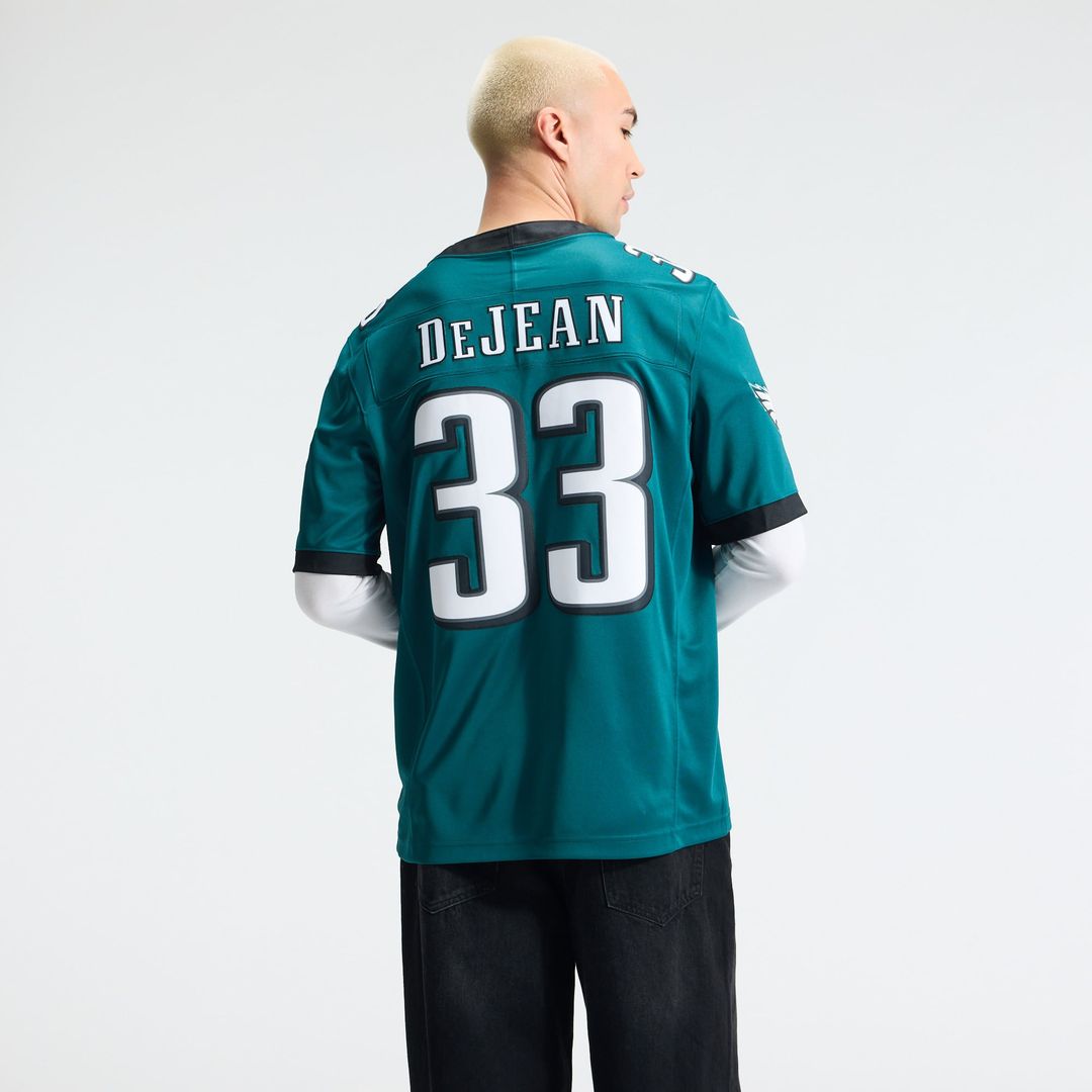 Philadelphia Eagles Cooper DeJean Nike Alternate Vapor F.U.S.E. Stitched Limited Jersey - Kelly Green