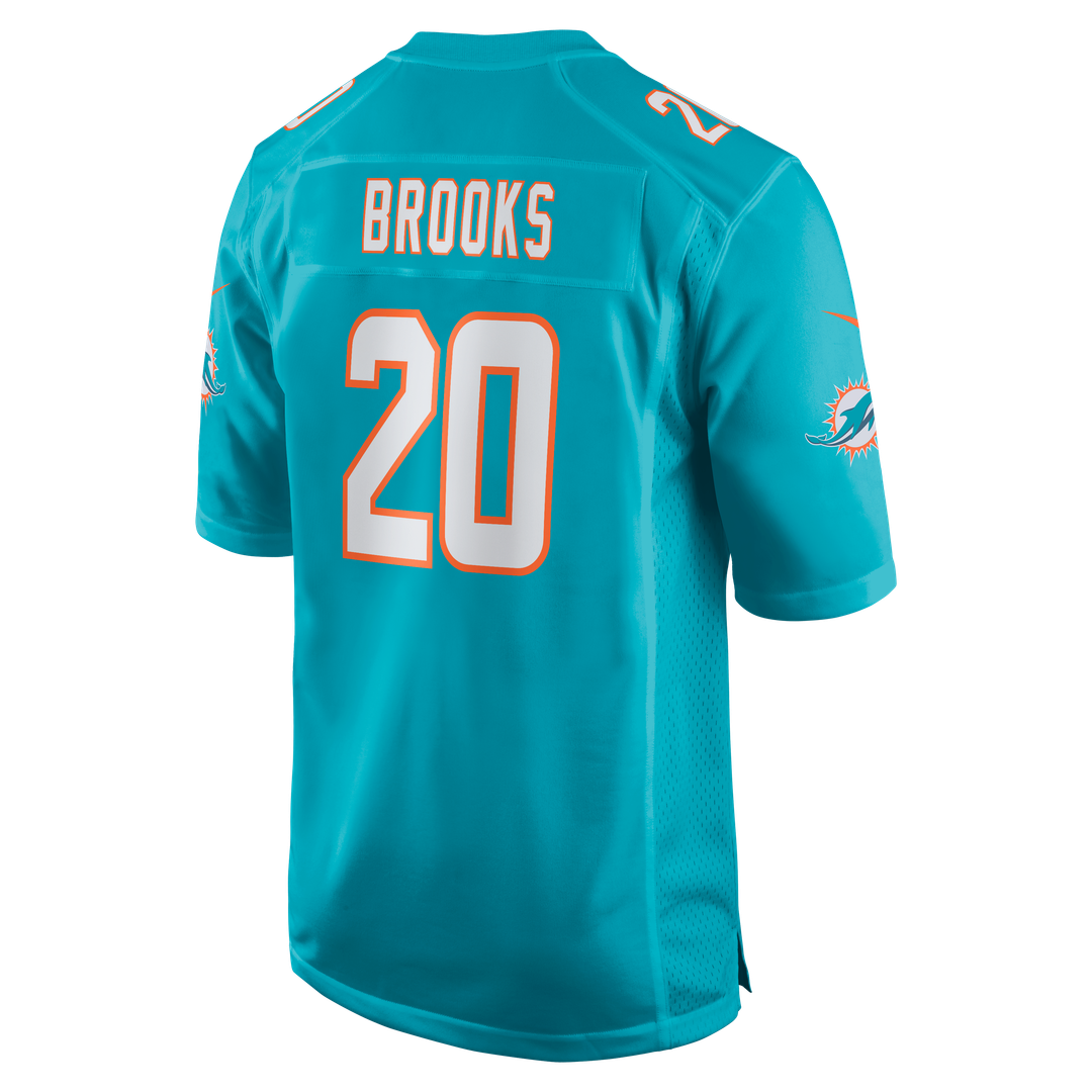 Miami Dolphins Jordyn Brooks Nike Game Jersey - Aqua