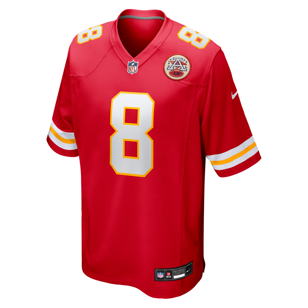Kansas City Chiefs Kristian Fulton Nike Team Game Jersey - Red