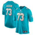 Miami Dolphins Austin Jackson Nike Game Jersey - Aqua