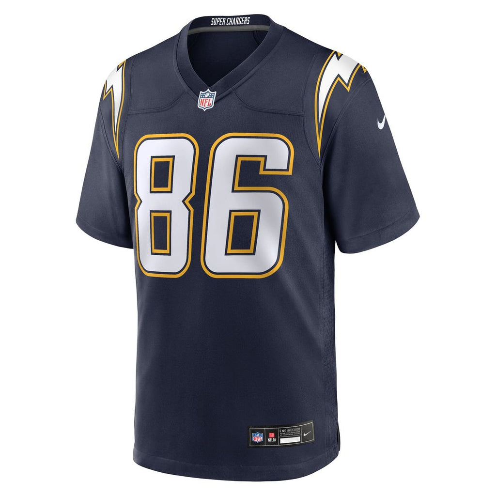 Los Angeles Chargers Oronde Gadsden Nike Team Game Jersey - Powder Blue
