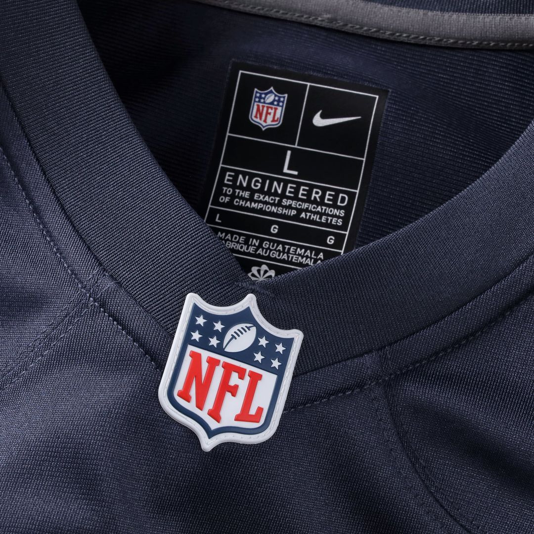 Los Angeles Chargers Oronde Gadsden Nike Team Game Jersey - Powder Blue