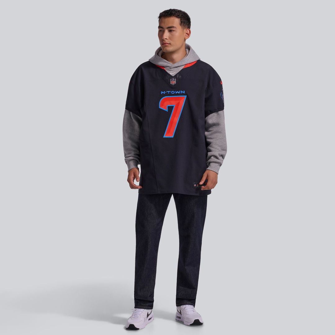 Houston Texans C.J. Stroud Nike Alternate Vapor F.U.S.E. Elite Jersey - Red