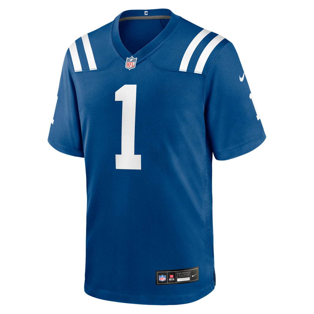 Indianapolis Colts Ahmad Sauce Gardner Nike Team Game Jersey - Royal