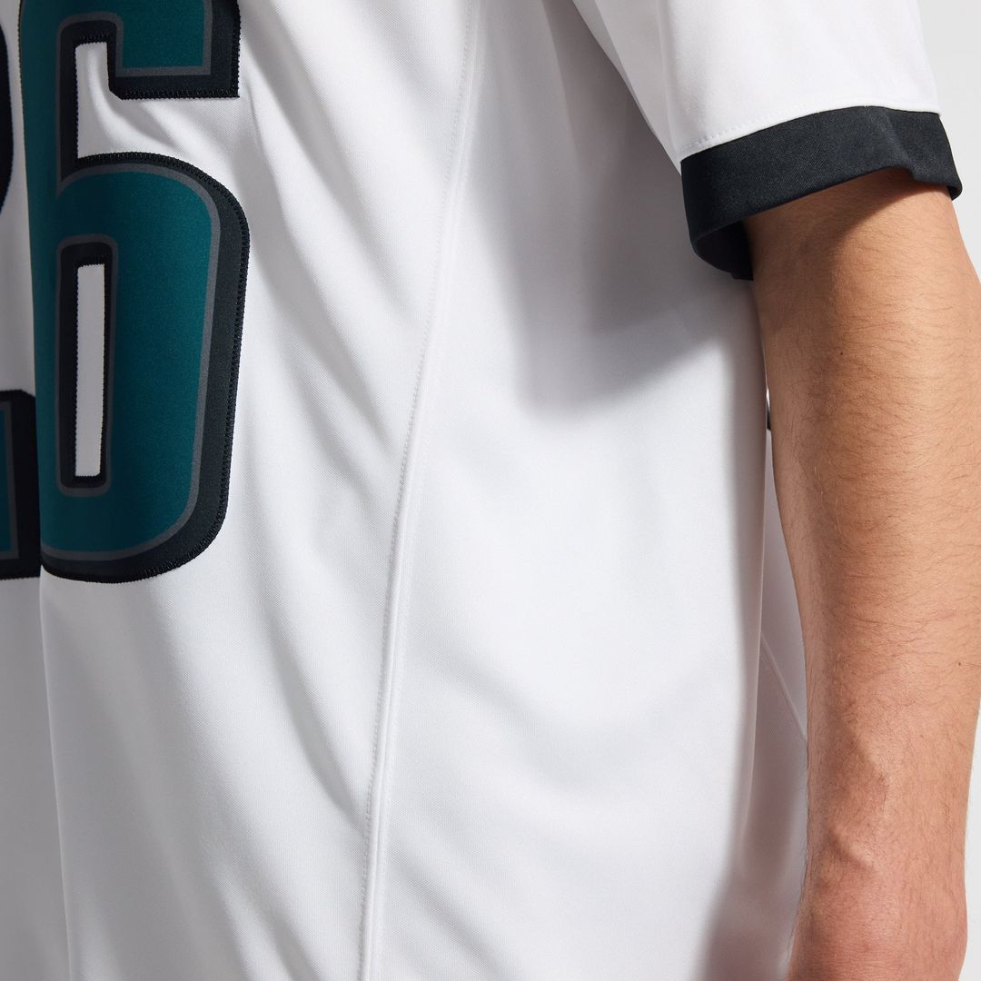 Philadelphia Eagles Saquon Barkley Nike Alternate Vapor F.U.S.E. Stitched Limited Jersey - Black