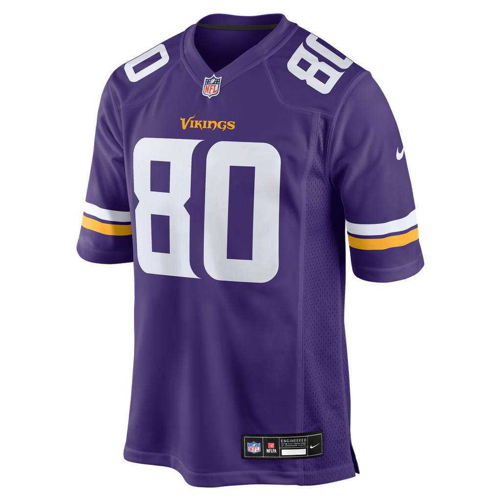 Minnesota Vikings Cris Carter Nike Game Retired Player Jersey - Purple