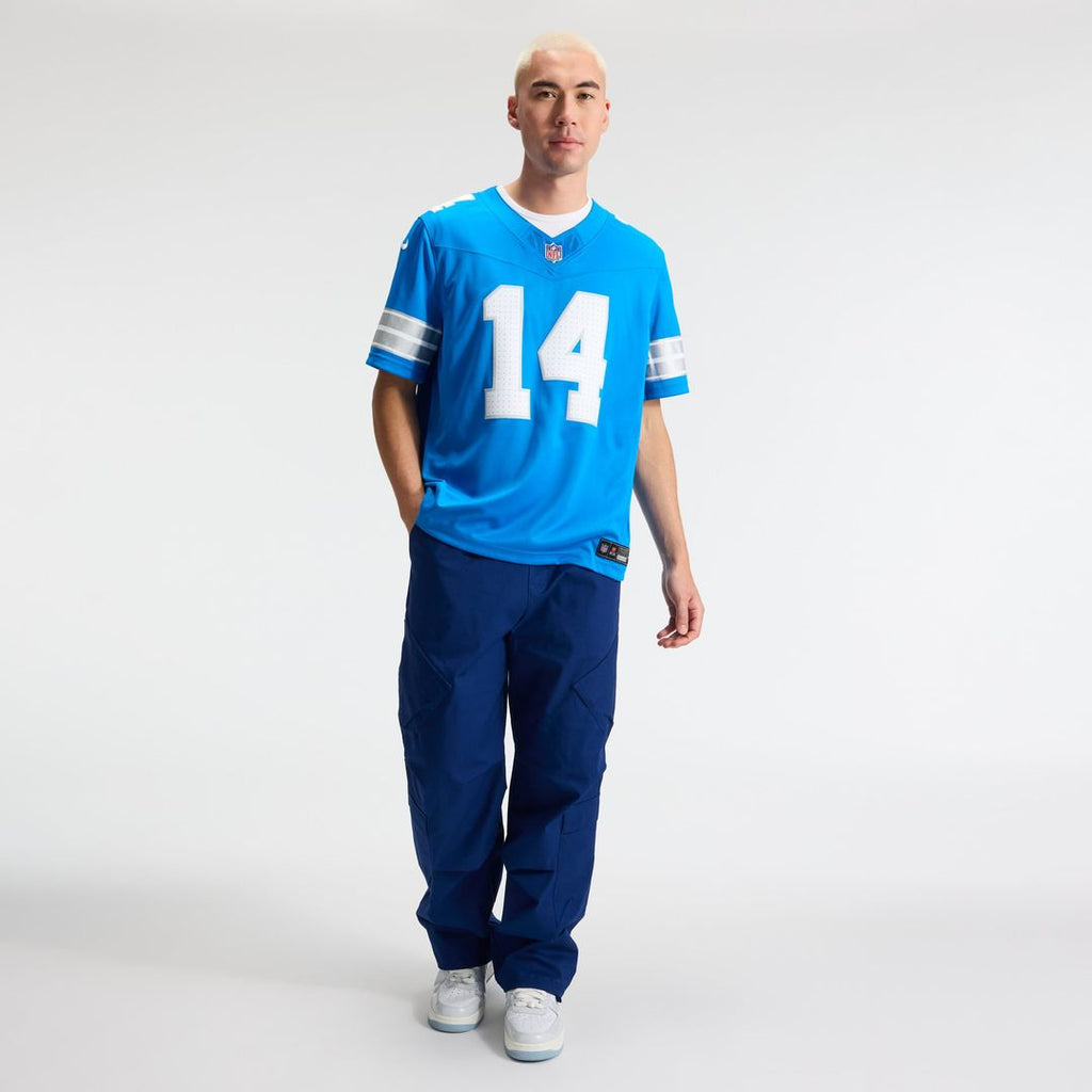 Detroit Lions Amon-Ra St. Brown Nike Vapor F.U.S.E. Stitched Limited Jersey - White