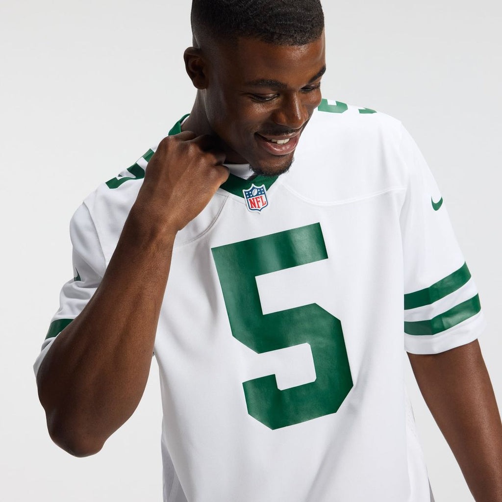 New York Jets Garrett Wilson Nike Alternate Game Jersey - Legacy Black