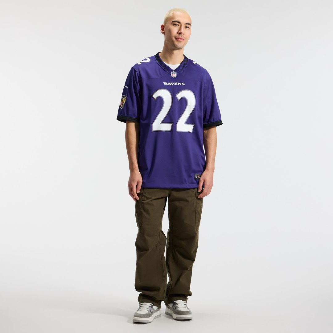 Baltimore Ravens Derrick Henry Nike Team Game Jersey - Purple