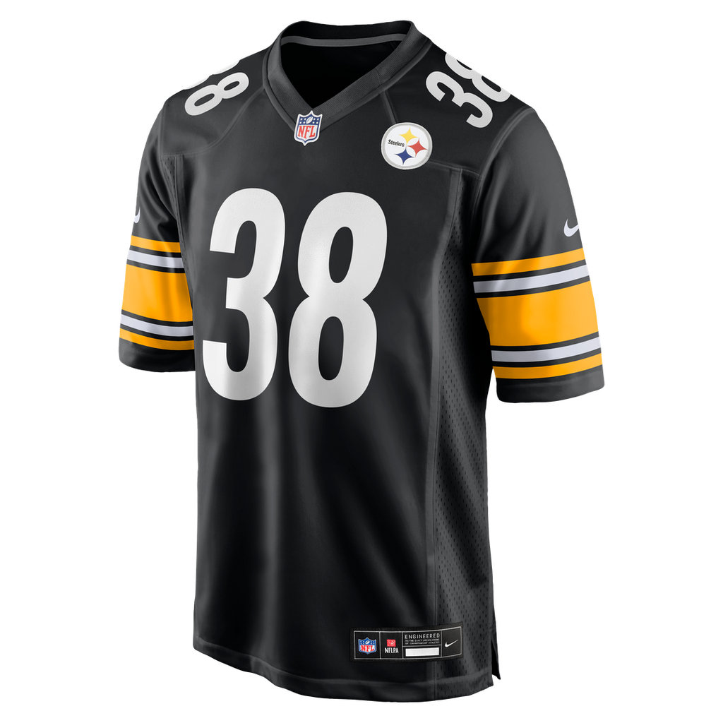 Pittsburgh Steelers Mykal Walker Nike Team Game Jersey - Black