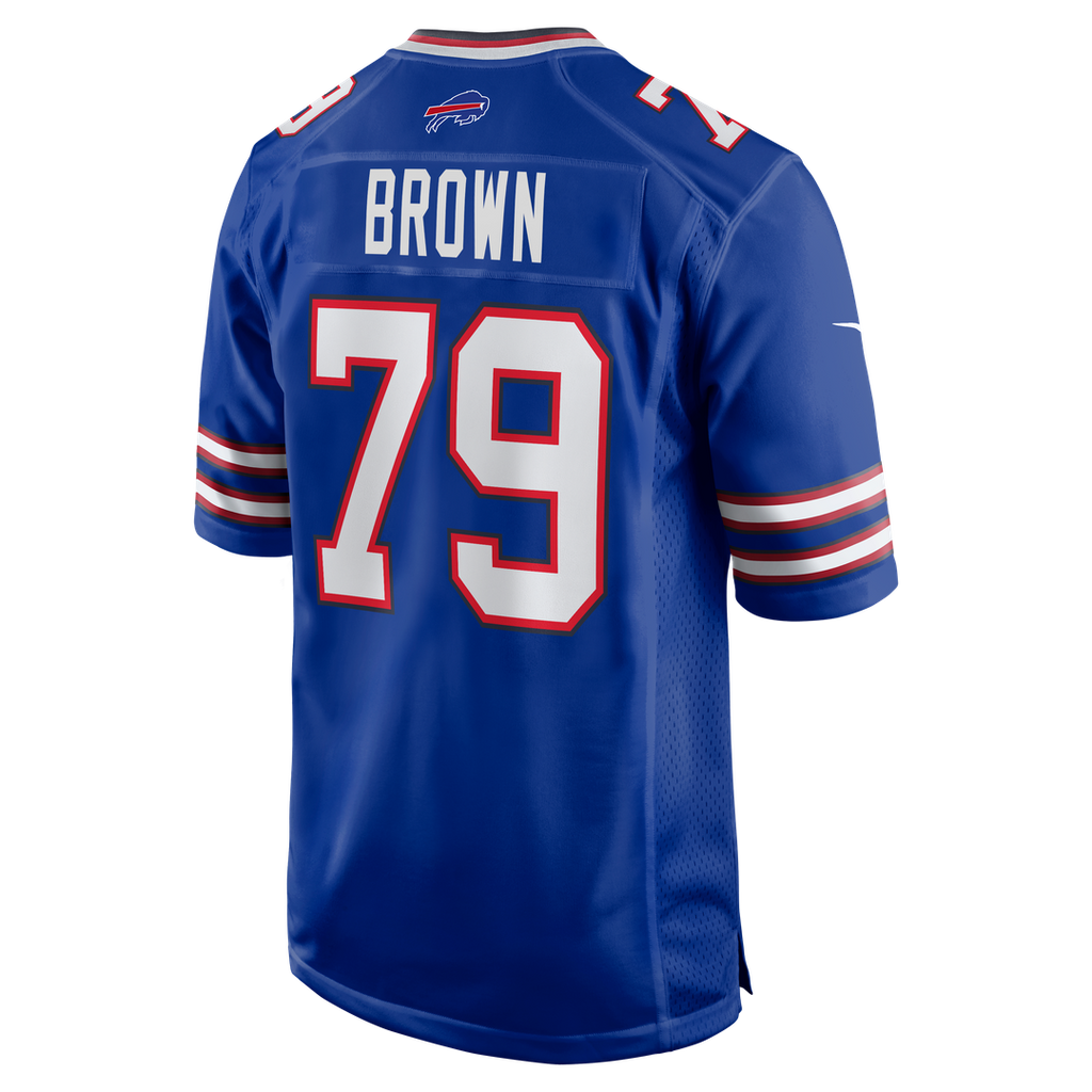 Buffalo Bills Ruben Brown Nike Game Retired Player Jersey - Royal