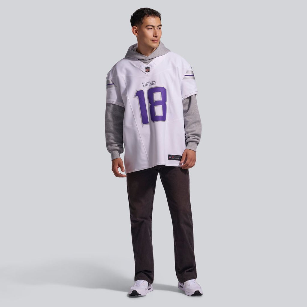 Minnesota Vikings Justin Jefferson Nike Alternate Vapor F.U.S.E. Elite Player Jersey - White