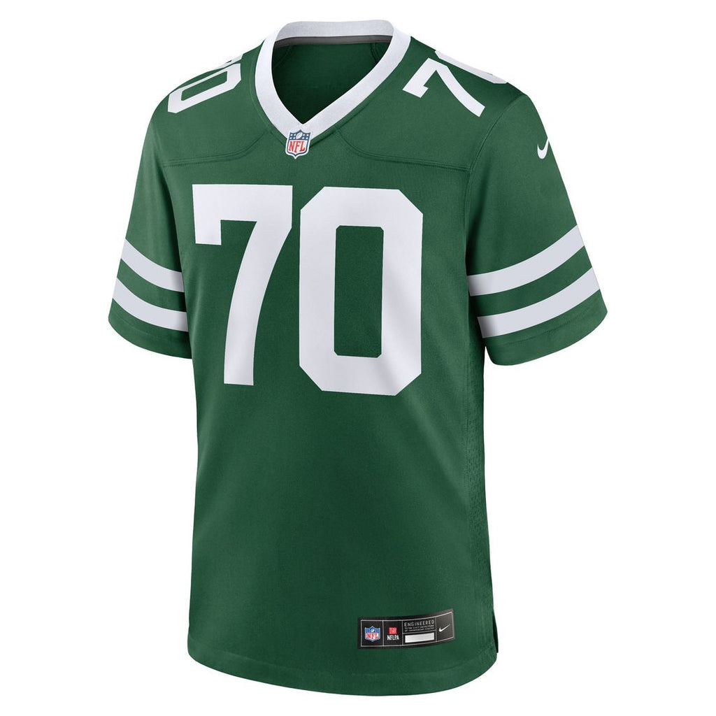 New York Jets Armand Membou Nike Team Game Jersey - Green