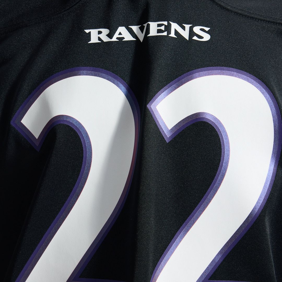 Baltimore Ravens Derrick Henry Nike Alternate Game Jersey - Black