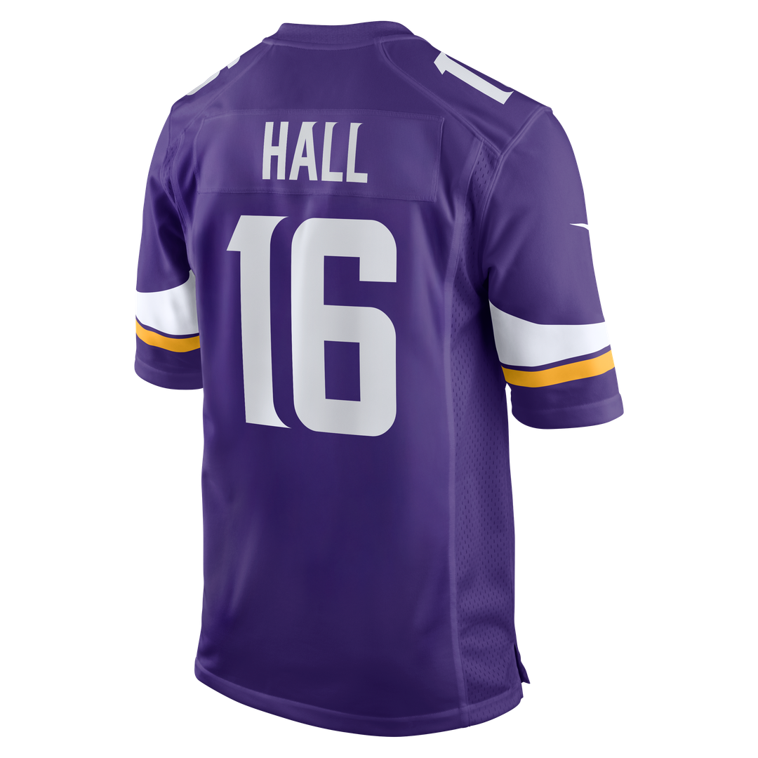Minnesota Vikings Jaren Hall Nike Game Jersey - Purple