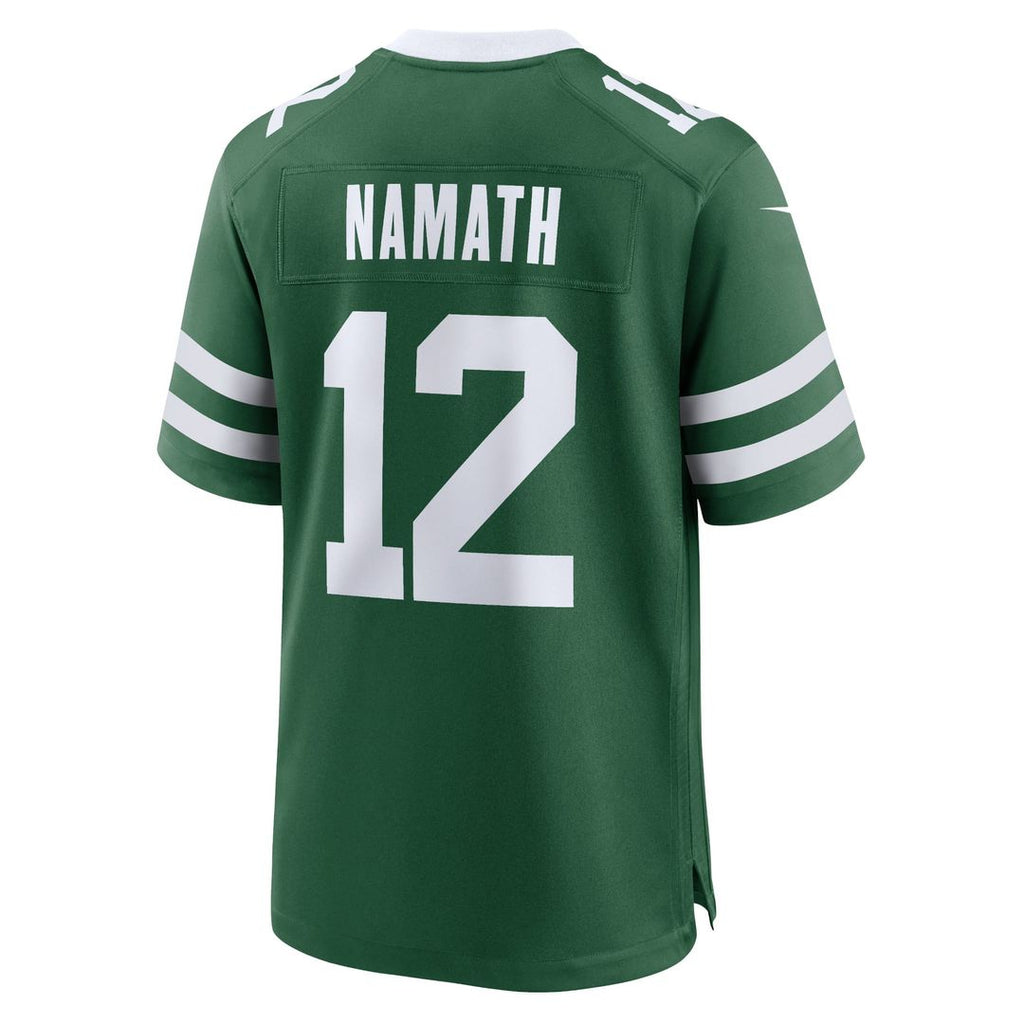 New York Jets Joe Namath Nike Alternate Retired Player Game Jersey - Legacy Black