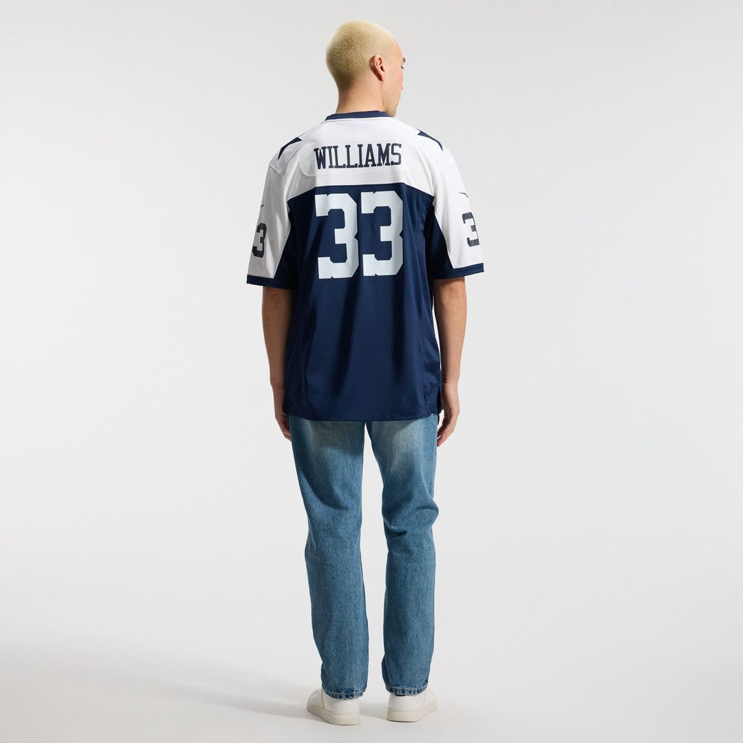 Dallas Cowboys Javonte Williams Nike Game Jersey - White